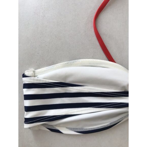 H&M Bikini Set Multicolor Striped Padded Swimsuit 10/12 - Picture 6 of 8